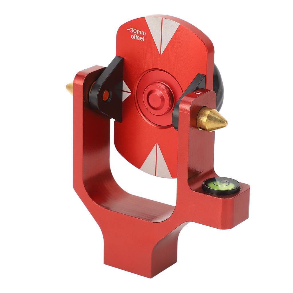 Total Station Prism with U Type Mount Aluminum Alloy Optical Glass Reflecting Prism for Land Surveying