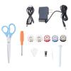 Handheld Sewing Machine for Beginner Two Thread Portable Electric Sewing Machine USB Rechargeable for Quick Stitching