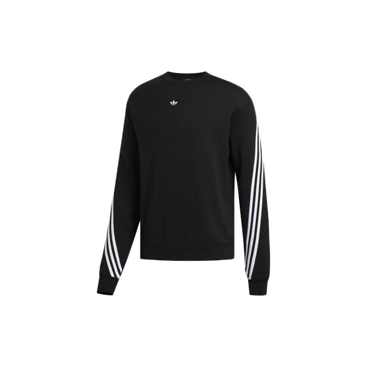 Adidas Originals 3 Stripes Sweatshirts Men's Crew Neck Moderate Other FM1522