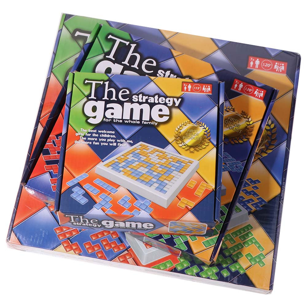 Family Fun Jigsaw Russia Puzzle block 4-Person Blokus Board Game Intelligence Game