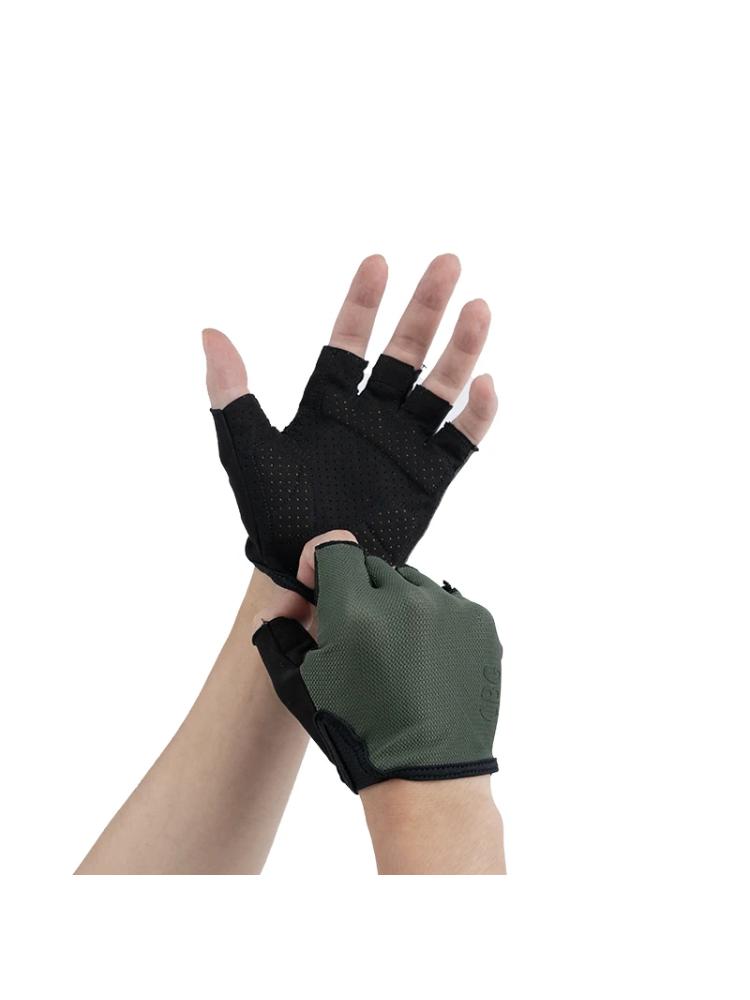 

Летние мужские и женские перчатки для катания на горном велосипеде с половиной пальцев, солнцезащитные, дорожные, амортизирующие, дышащие, велосипедное снаряжение L серый