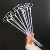10/50 Pcs Transparent Balloon Stick Stand With Cup Plastic Macaron Balloons Holder Cup Wedding Birthday Party Decoration