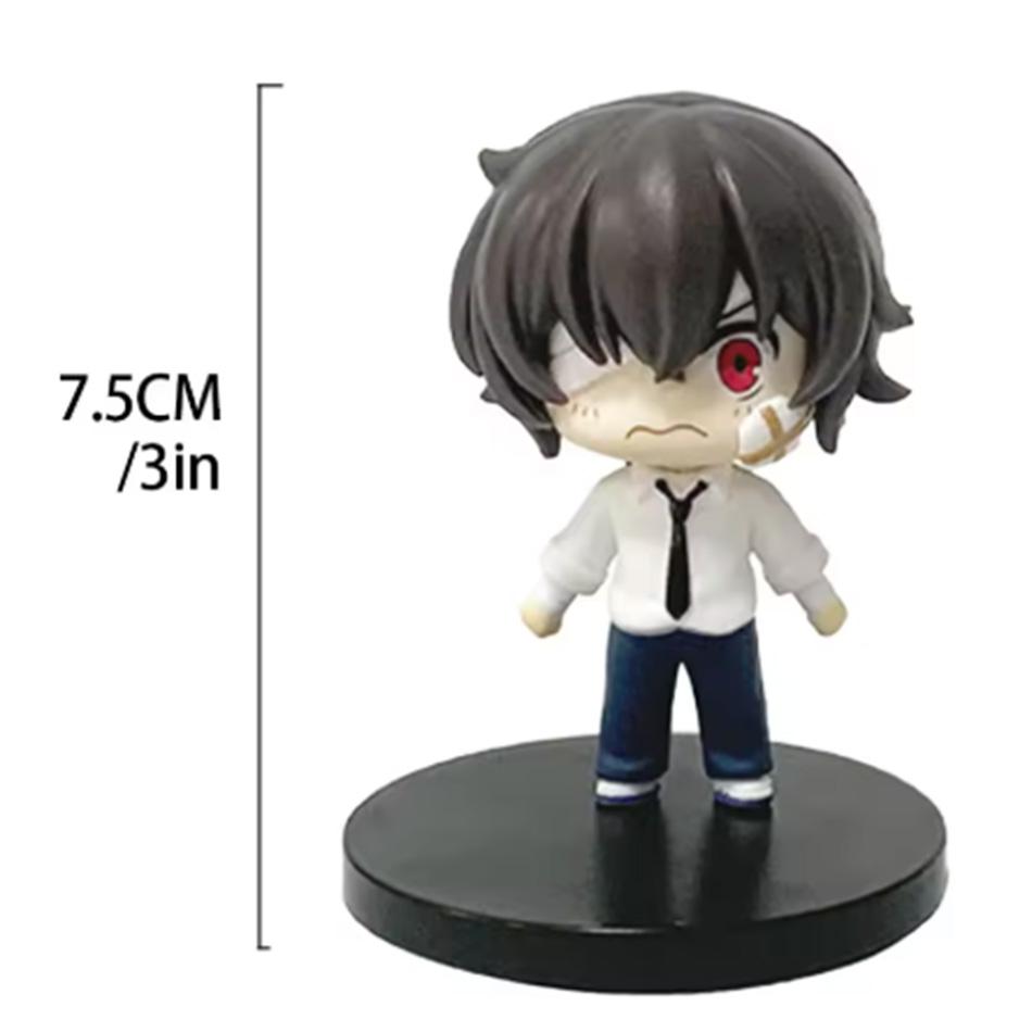 7cm Bungou Stray Dogs Anime Figure Kawaii Dazai Osamu Action Figure Cute Nakahara Chuuya Figurine Collection PVC Model Doll Toy