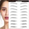 Zhengxiang 2025 Waterproof 6D Eyebrow Stickers - Realistic, Easy Makeup for a European, American, and Korean Style.