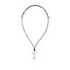 [DOUBLE A] Ivory Key Necklace and Keyring Charm AAHO6E730IV