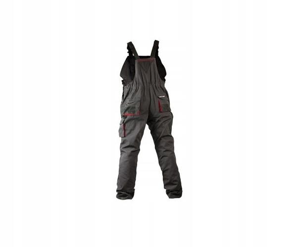 Lahti Pro Cotton Work Dungarees, Gray, Size , Long, 1 Pc