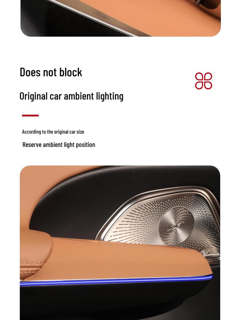 Mercedes-Benz E-Class GLC Window Control Silicone Sticker