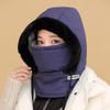 Cold Weather Thermal Balaclava Scarf Winter Windproof Hood Hat Plush Neck Warmer Ski Face Mask For Outdoor Activities