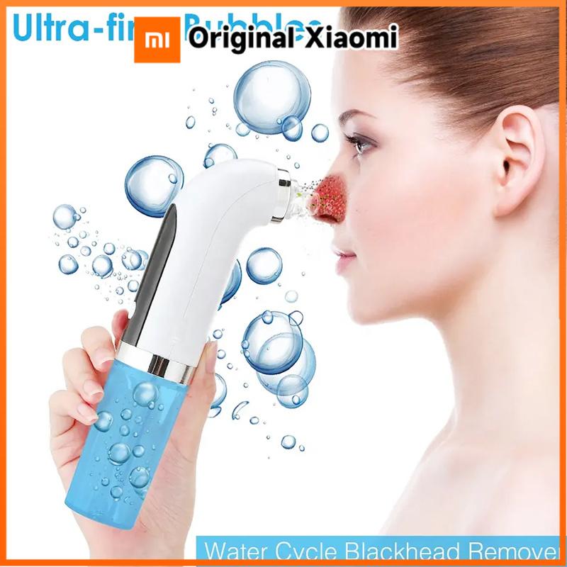 Xiaomi Deep-cleaning Silicone Handheld Blackhead Remover with Vacuum Suction Power, Capable of Cleaning Pores and Removing Acne.