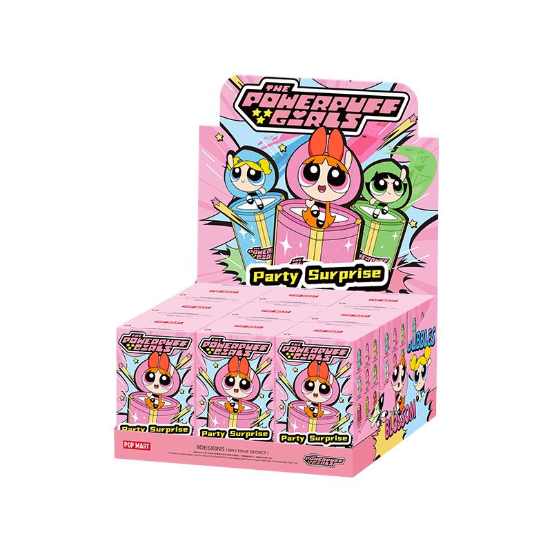 

POP MART The Powerpuff Girls Party Surprise Series Фигурки Блайнд Боксы (Одинарная упаковка / Набор из 9 штук)