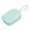Toothbrush Cleaner Case Portable UVC Deep Cleaning Moisture Resistant Turbo Fan Drying for Business Trips Green