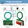 DIY Kit LED Gradient Ring Water Light Making Kit Red Green Blue DIY Electronic Kit Fun Welding Experiment Teaching