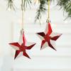 2Pcs Donut Xmas Tree Hanging Exquisite Christmas Santa Claus Pendant  New Year