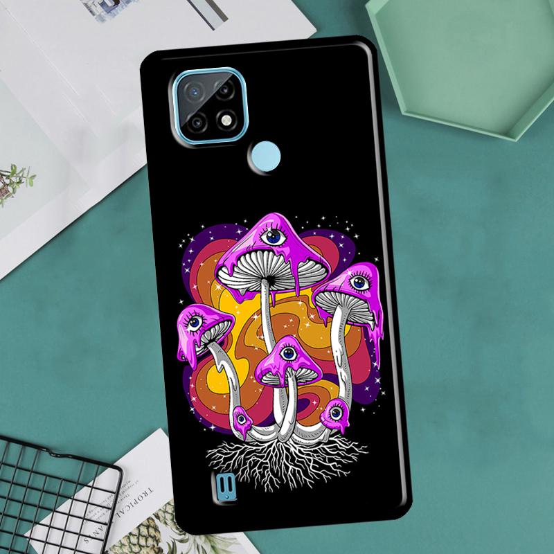 

Грибы Хиппи Волшебный гриб Чехол для OnePlus Nord 2 9 10 Pro 9R 10R 8T Чехол для Realme GT Master Neo 2 3 8i 9i 8 Pro OnePlus 9