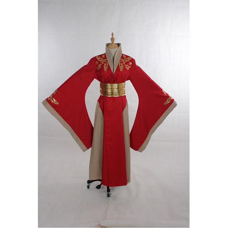 Ultimatives rotes Luxuskleid von Königin Cersei Lannister für Game Of Thrones Cosplay-Enthusiasten