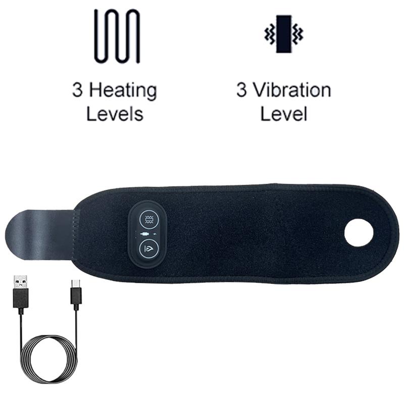 Podgrzewany Pasek na Kostkę i Stopę Masażer Kostki Wsparcie Ogrzewanie Kostki Regulowana Temperatura Ból Artretyczny Sportowy Podgrzewana Podkładka na Kostkę i Stopę