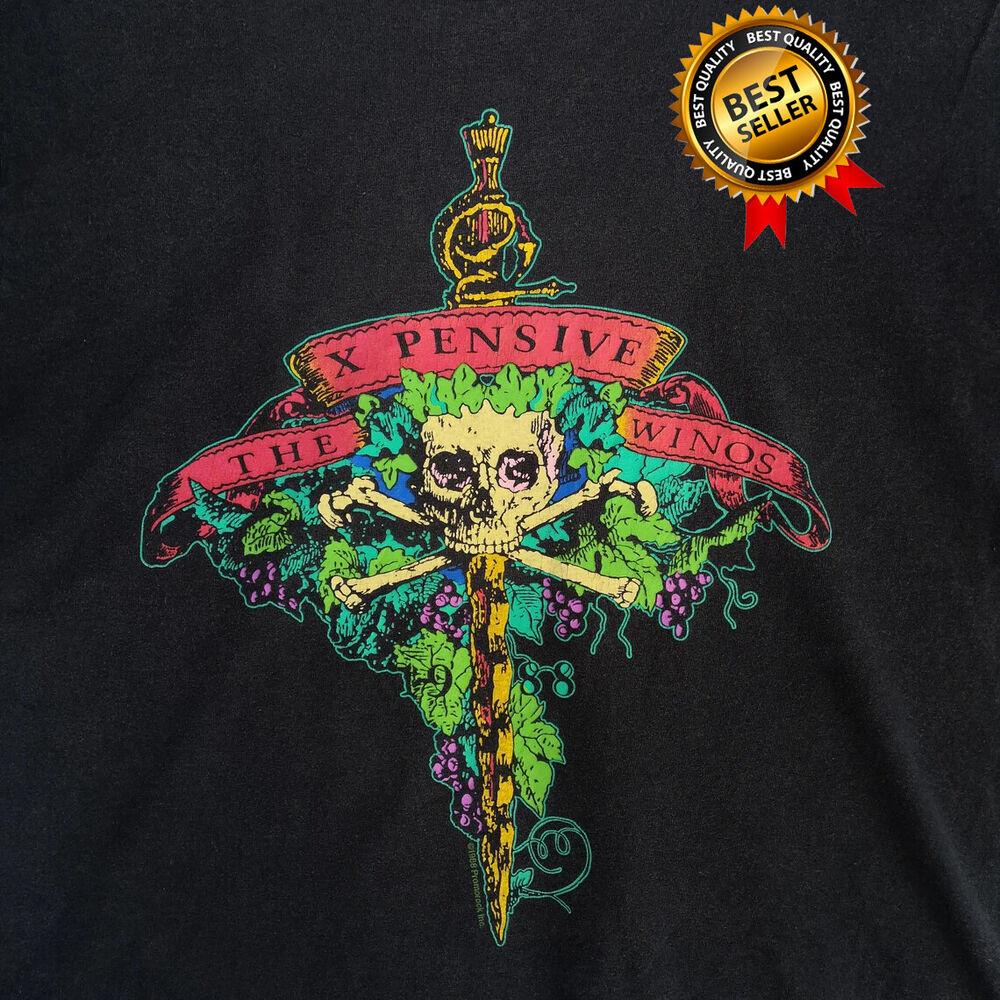 80s Keith Richards and Pensive Winos 1988 Black Size S to 5XL T-Shirt Unisex T-Shirt XXXXL