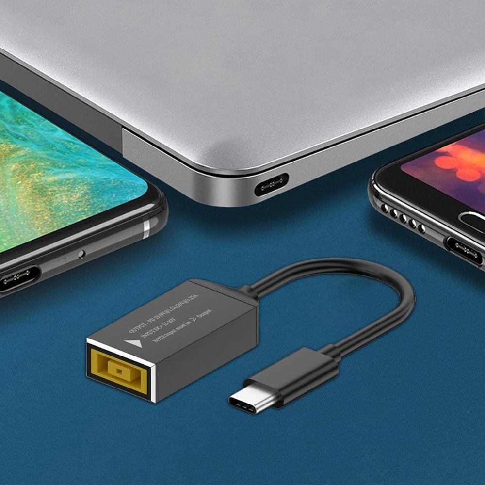 DC Input DC To Type-C Charging Cable PD 65W DC Female To Type-C Male  Charging Mobile Phones