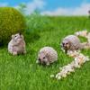 Mini ricci in resina per ornamenti di micro-paesaggi