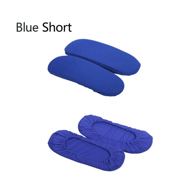 Removable Stretch Spandex Dining Chair Armrest Covers Polyester Office Computer Chair Armrest Cover Elbow Arm Rest Covering
