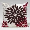Geometric Color Flower Pillow Cover Polyester Fabric Modern Decor For Living Room