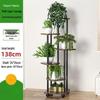 YIXI Rolling Iron Art 6-Tier Flower Stand