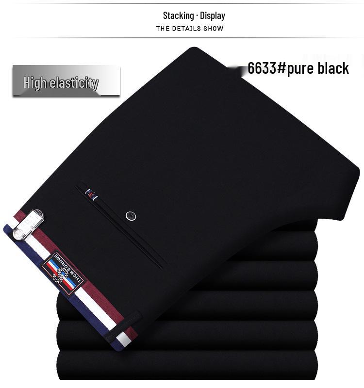 2020 Autumn Men's Korean Style Loose Straight-Leg Dress Pants