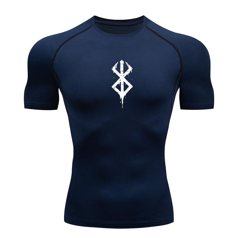 Men's 2026 European Size Trendy Quick-Dry Sports Top for Climbing & Running