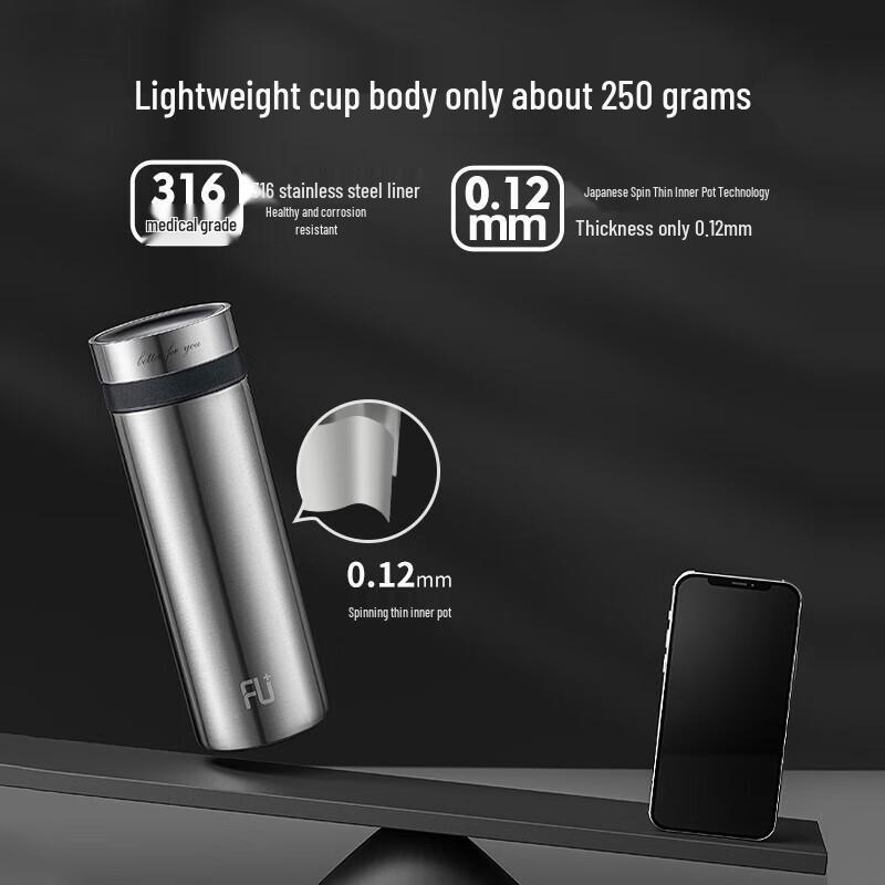 FUGUANG FU+ Classic Elegance Vacuum Insulated Mug