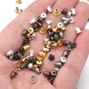 100-200pcs/Lot Iron Bullet Earring Backs DIY Jewelry Accessories Metal Earring Back Plug Earring Settings Base Ear Studs Back
