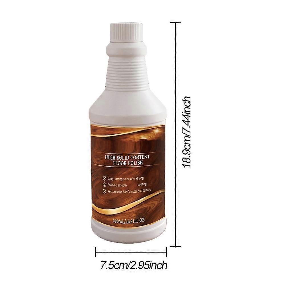 Floor Polish High Gloss Moisture Locking Wear Resistant Protection Quick Application