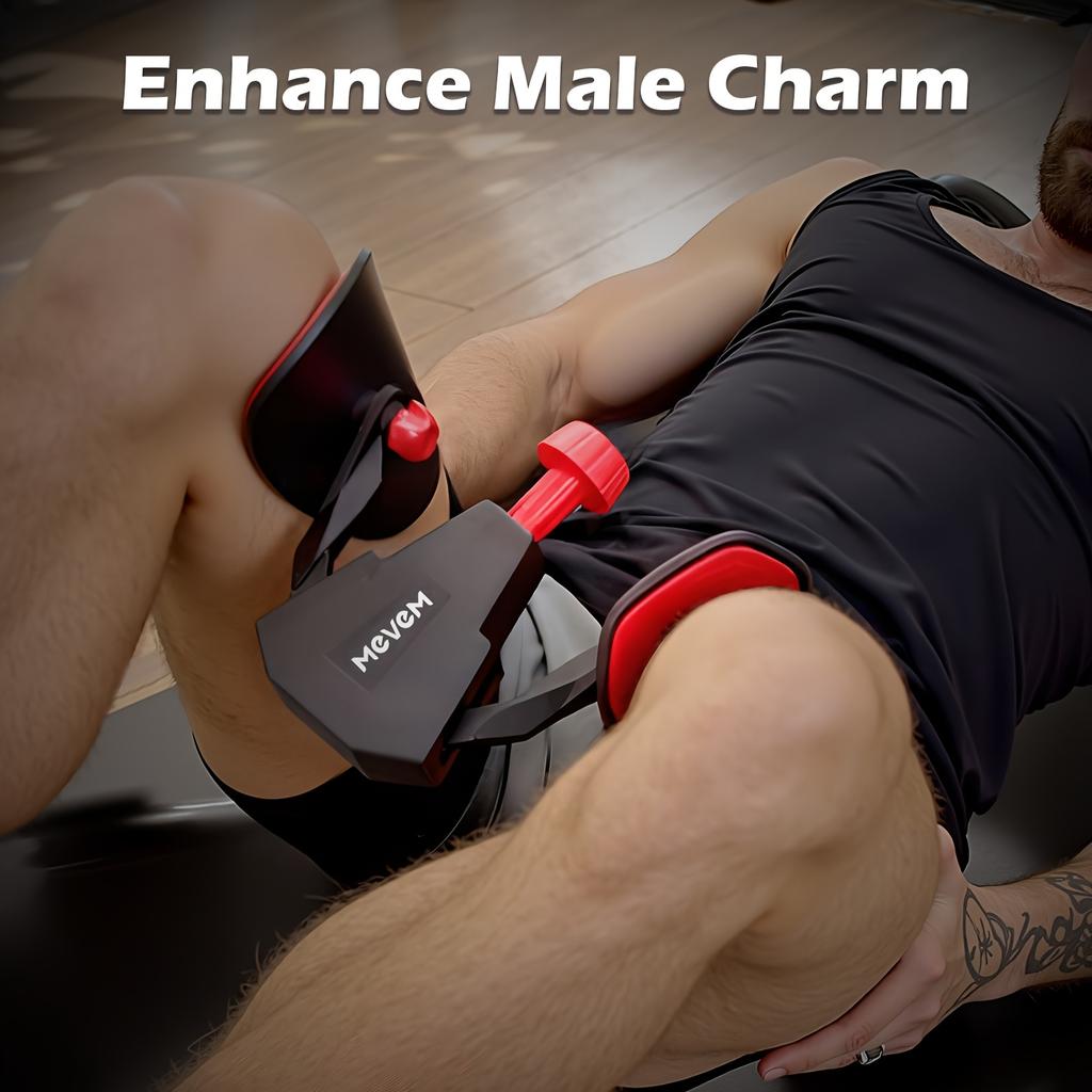 1pc Leg Trainer - Premium Kegel Exerciser for Strengthening Inner Thighs Advanced Adjustable Trainer for Mens Pelvic Floor Health,Sphincter Exerciser