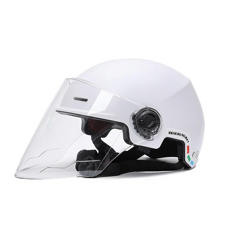 Unisex ABS Motorcycle Helmet Electric Scooter Riders Winter UV Protection Half Face