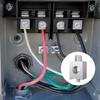 Fast Installation Terminals Block High Conductivity Aluminum Grounding Terminals Lug for Circuit Breaker Connections