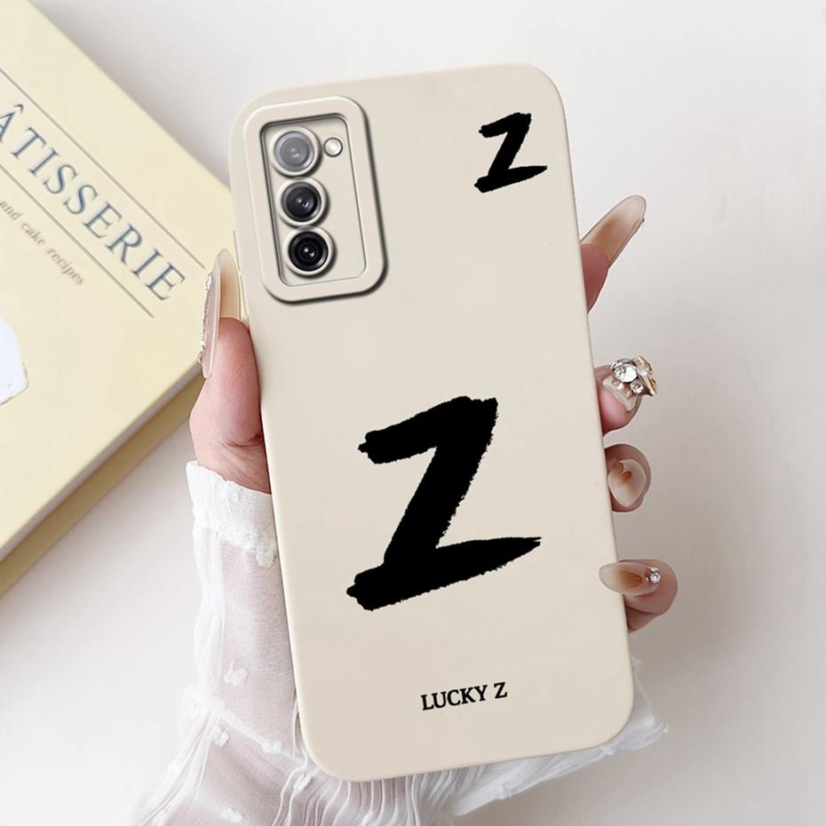 New Fashion Letter Phone Case For Samsung Galaxy S20 FE S20+ Soft Silicone Shockproof Cover For Samsung S20 Plus S20FE 5G Bumper