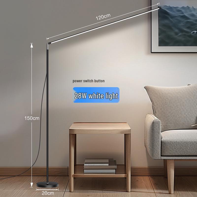 LED Super Bright Floor Lamp for Living Room, Bedroom, and Study - Eye Protection, Ambient Light, T98 Model