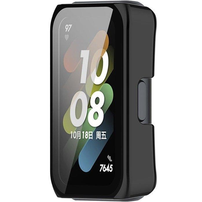 2in1 Case + Glass for Huawei Honor Band 6 / 7, Black