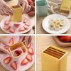 Strawberry Slicer Outdoor Camping Travel Fruit and Vegetable Platter Slicer Press Type Strawberry Banana Fruit Cutter Fruit and Vegetable Tool