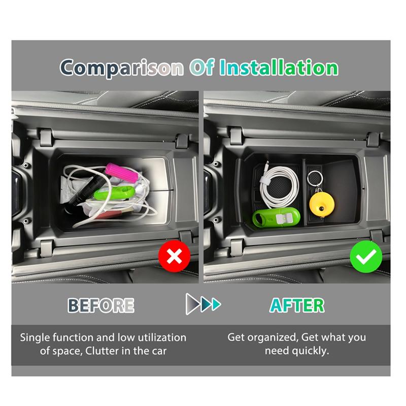 Portable Car Armrest Box Storage Central Control Accessories For Renault Austral E-Tech Hybrid 2026 2026