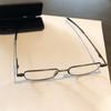 Rotating Reading Glasses High-Grade Middle-Aged Elderly Reading Glasses Ultra-Thin Fashion Fashionable Business Metal Full-Frame