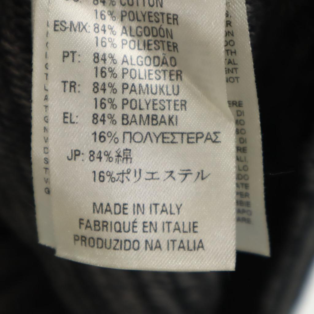 Diesel Made In Italy Long Sleeve Knit Cardigan S Charcoal Gray Women Used