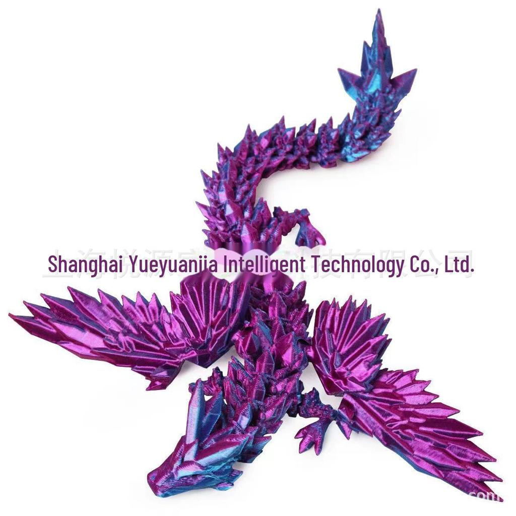 3D Printed Dragon Ornaments: Handmade Dinosaur Wings Toys & Gifts for Children