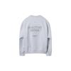 Customellow Grey Graphic Sweatshirt Cwtas25116gyx
