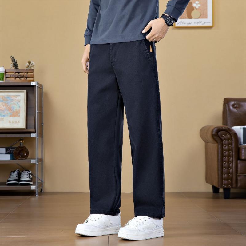 Herren Herbst und Winter neue Herren Freizeithose locker Business gerade kleine Hose Mode vielseitige Hose Herren