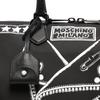 Moschino Illustration Print Polyester And Calfskin Tote Bag Men Tote Bags Black A742482021555
