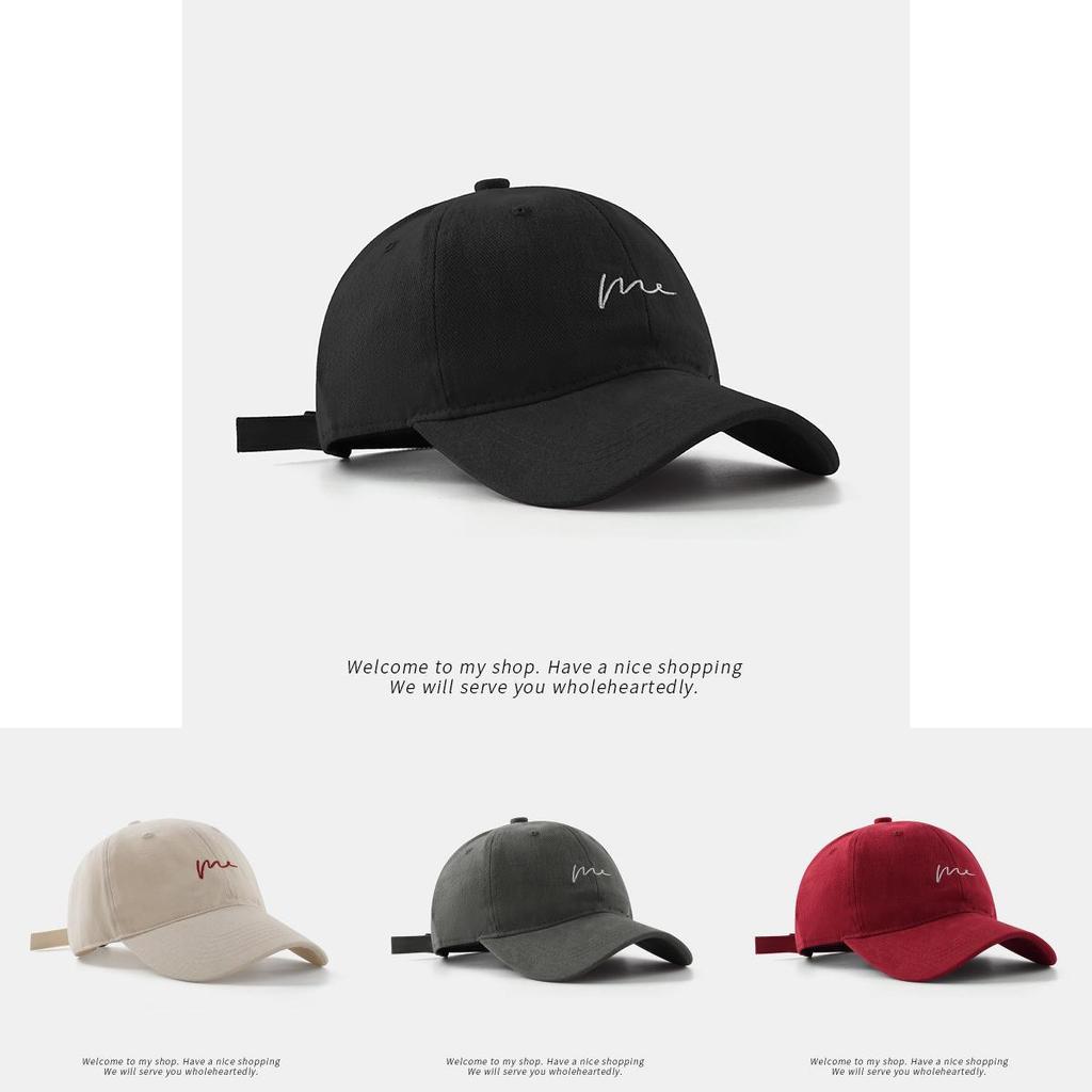 Stylish Cotton Baseball Cap For Women And Men With Wide Brim And Embroidered Letters