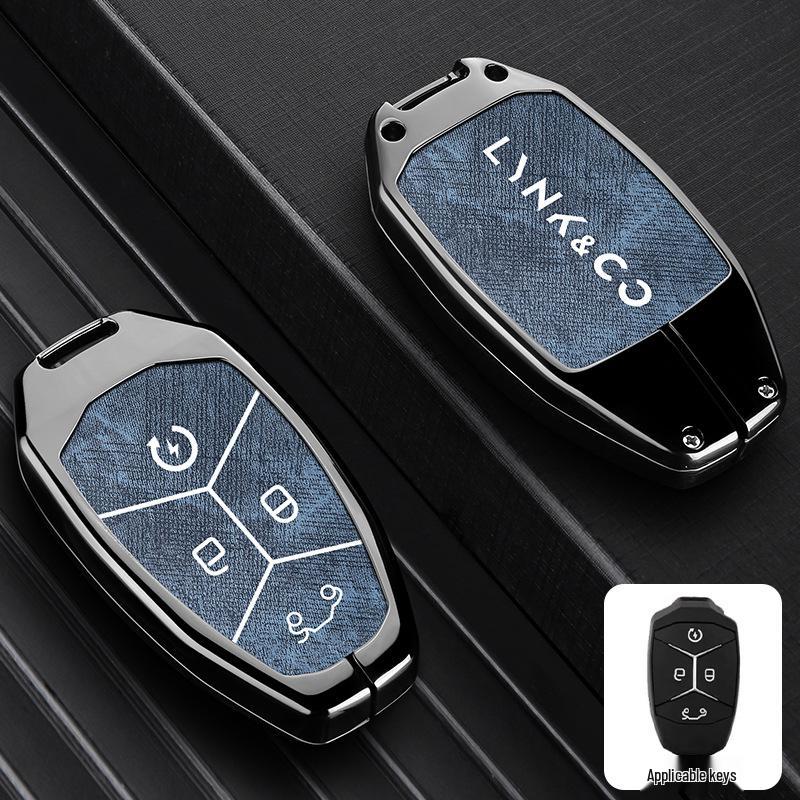 Key Case for Lynk & Co Models 01, 02, 03, 05, 06 (2021) - Car Shell Buckle