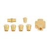 1set for Oil Pressure Distributor Sender Oil Temperature Sensor 1/8 Inch-27 NPT 1/4 Inch-18 NPT Car Adapter Distributor