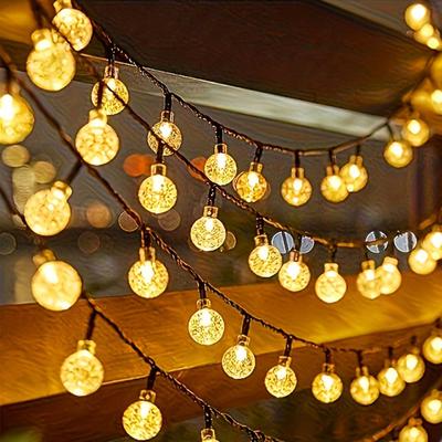 Kugel Lichterkette Lichtervorhang Dekorativ Innen Hängend Schlafzimmer Wand Party Hintergrund Feiertag
