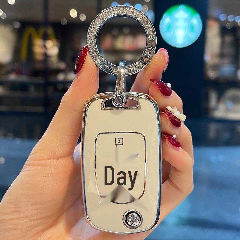 Compatible Key Case for Baojun Models: 510, 730, 530, Kiwi, 560, E100, E200, RS3, 360.